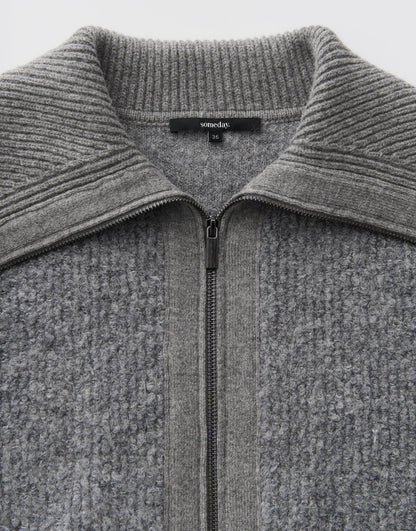 Someday Strickjacke mit Reißverschluss