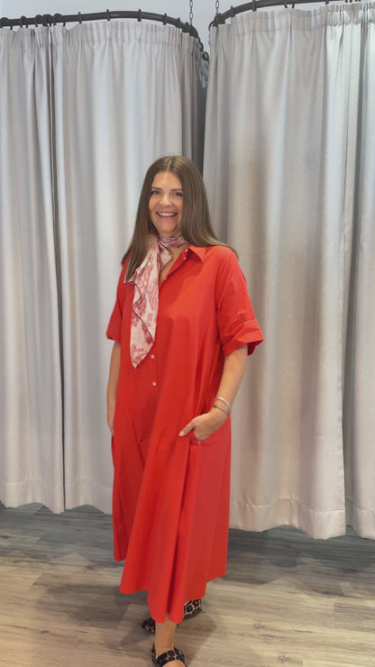 Otto d`Ame rotes Kleid