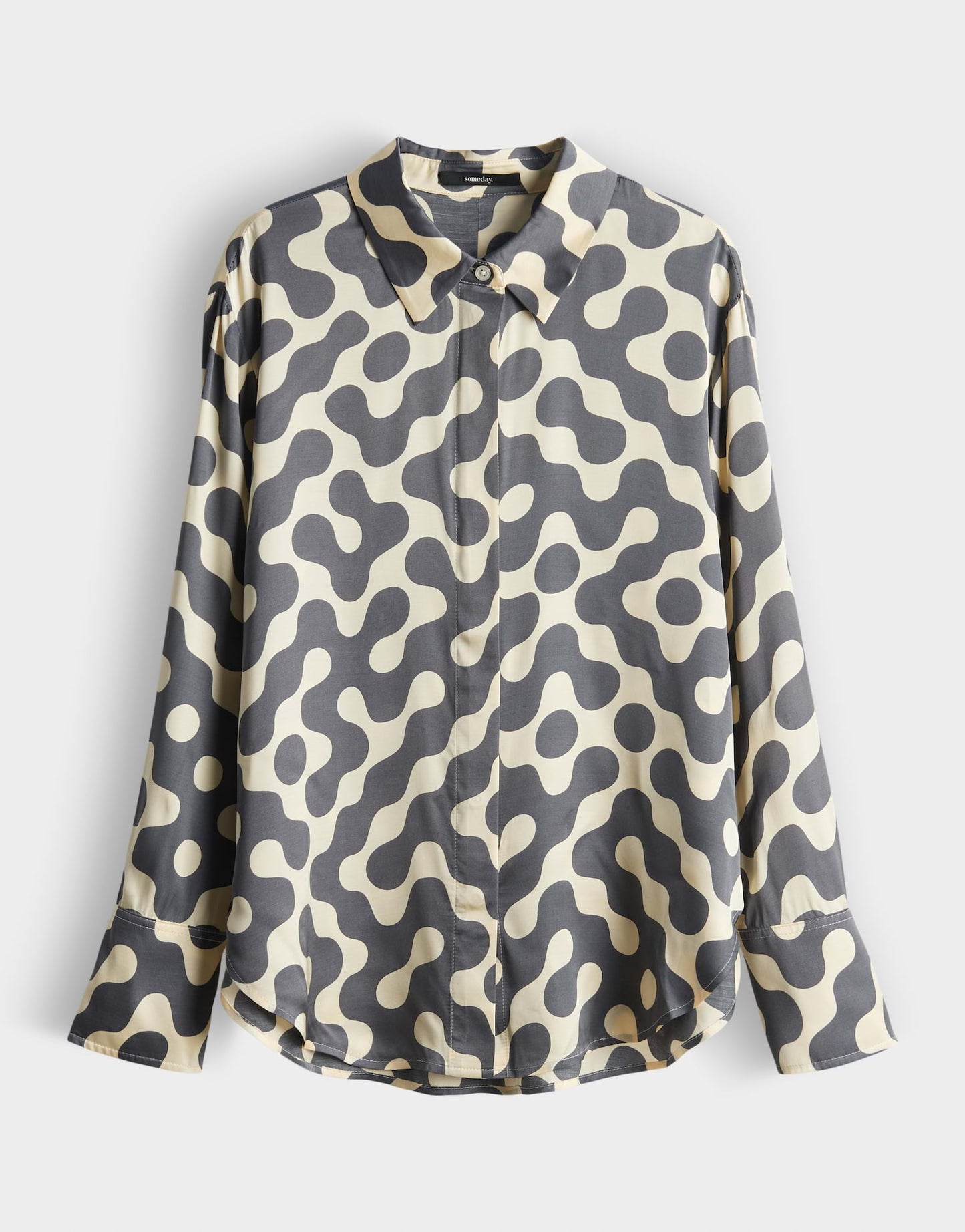 Someday gemusterte Damenbluse