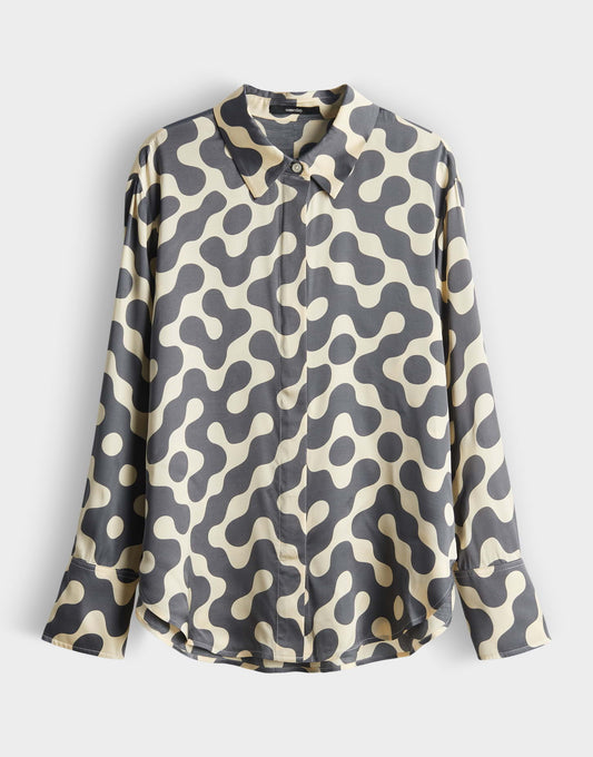 Someday gemusterte Damenbluse