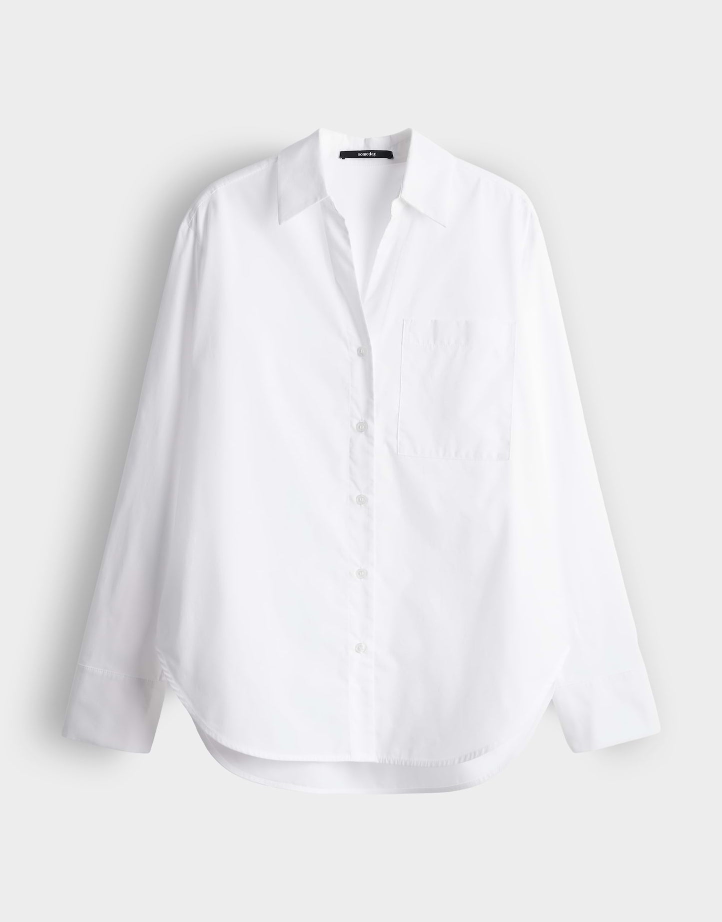 Someday weiße Basicbluse