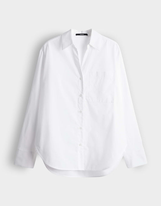 Someday weiße Basicbluse