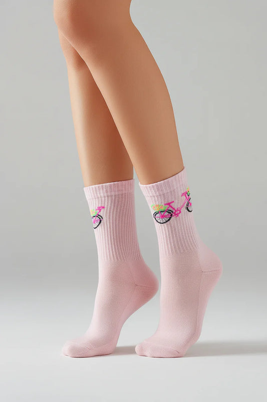 Dailysocks rosa Damensocken
