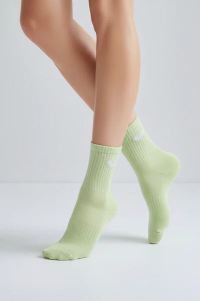 Dailysocks grüne Herzsocken